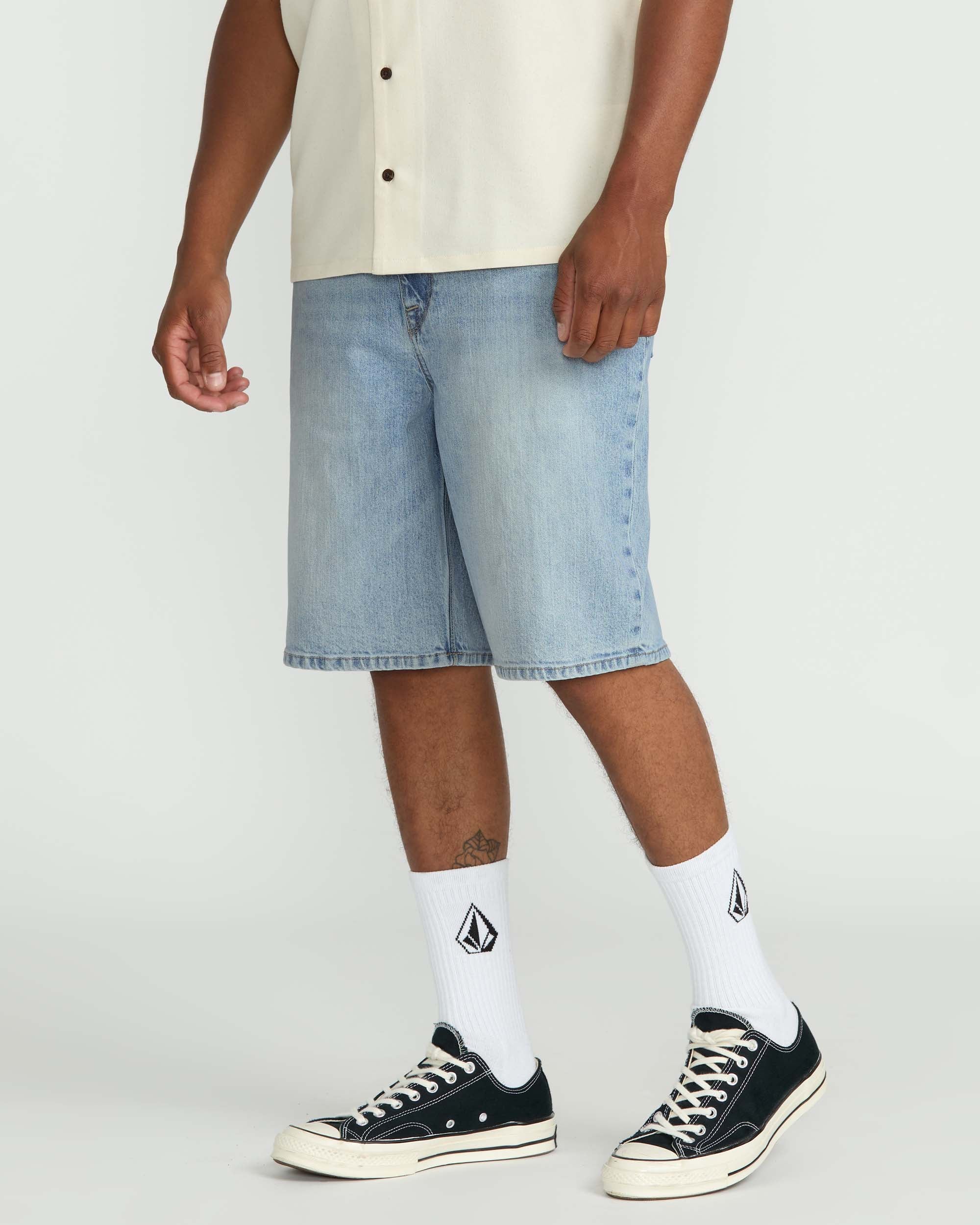 Men's Billow Denim Shorts - Image 3
