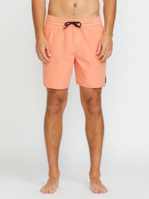 Men's Center Elastic Waist Trunks
