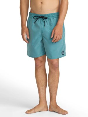 Men's Center Elastic Waist Trunks
