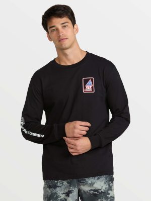 Men's 1St Boarding Co Long Sleeve Tee