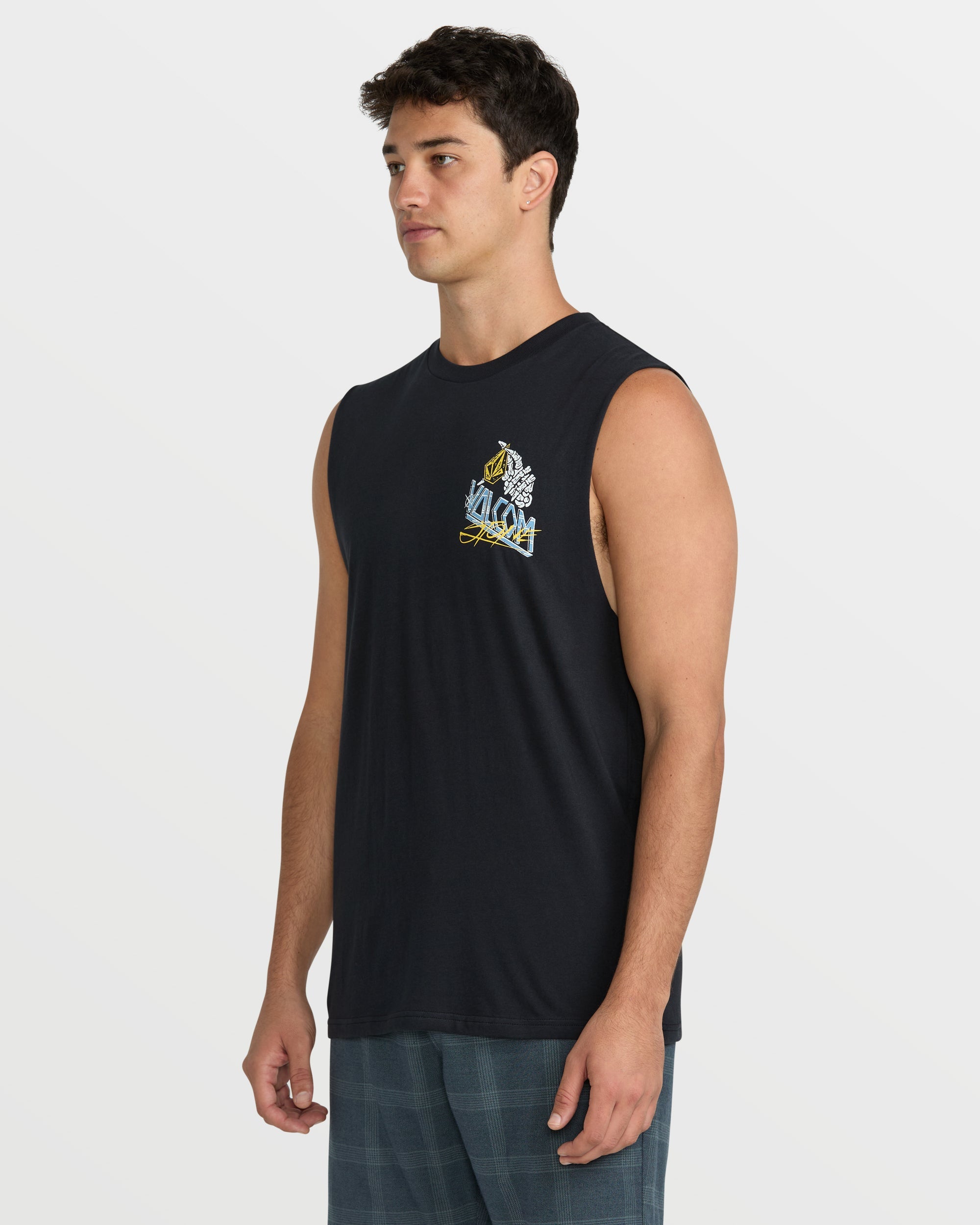 Men's Dropped This Sleeveless Tee - Image 3