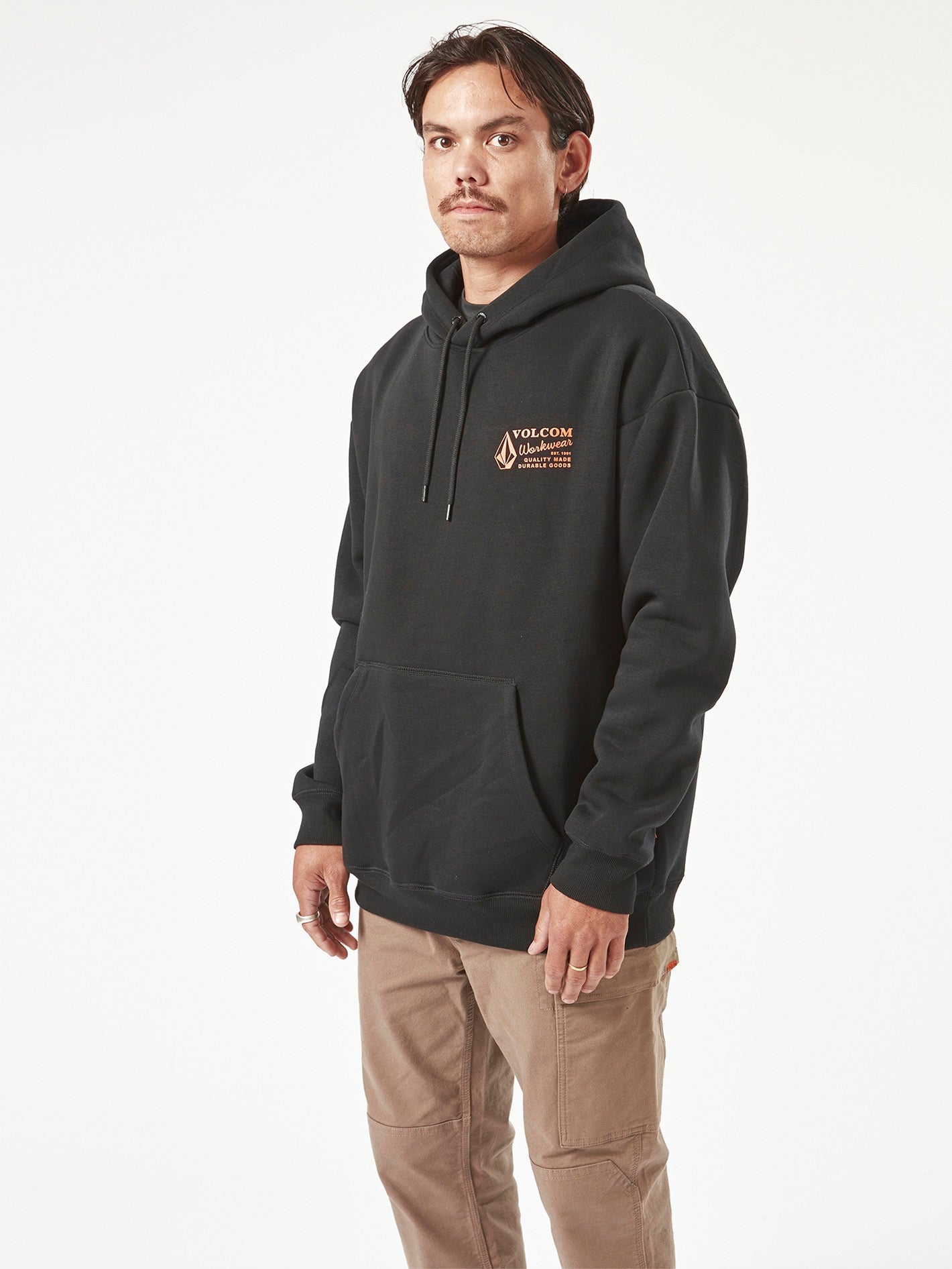 Men's Volcom Workwear Pullover Hoodie - Image 3