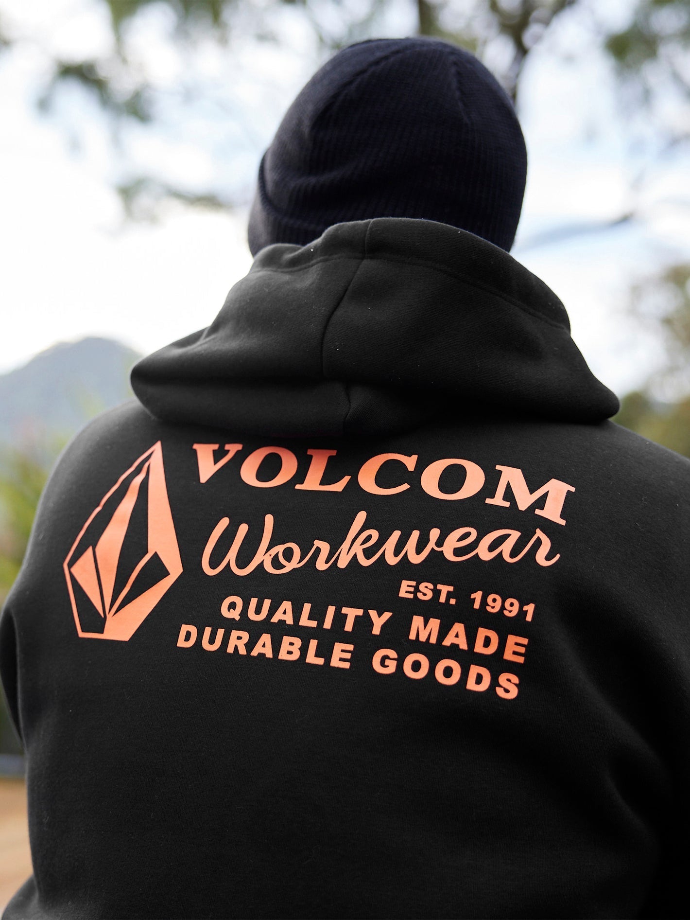 Men's Volcom Workwear Pullover Hoodie - Image 9