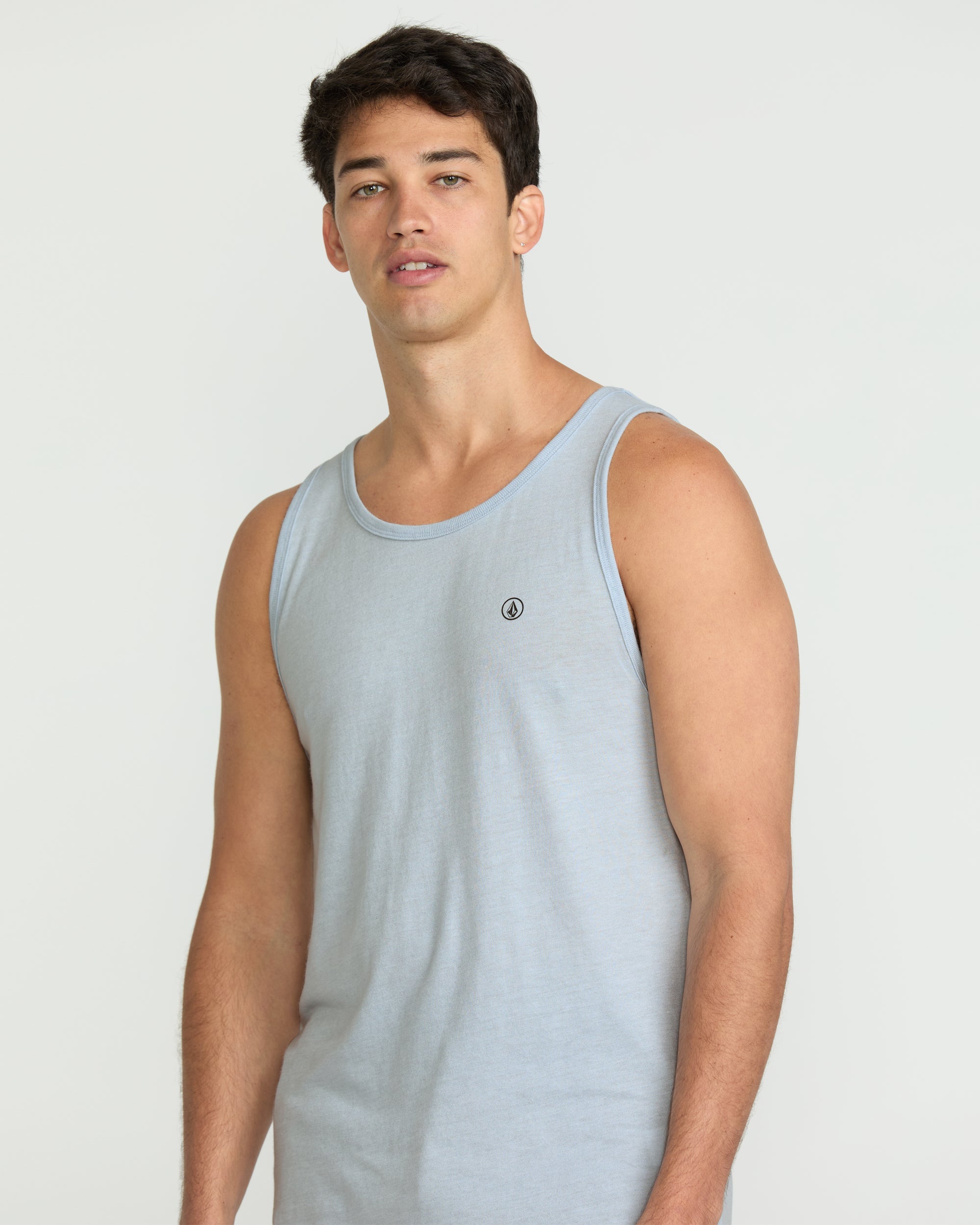 Men's Solid Heather Tank - Image 4