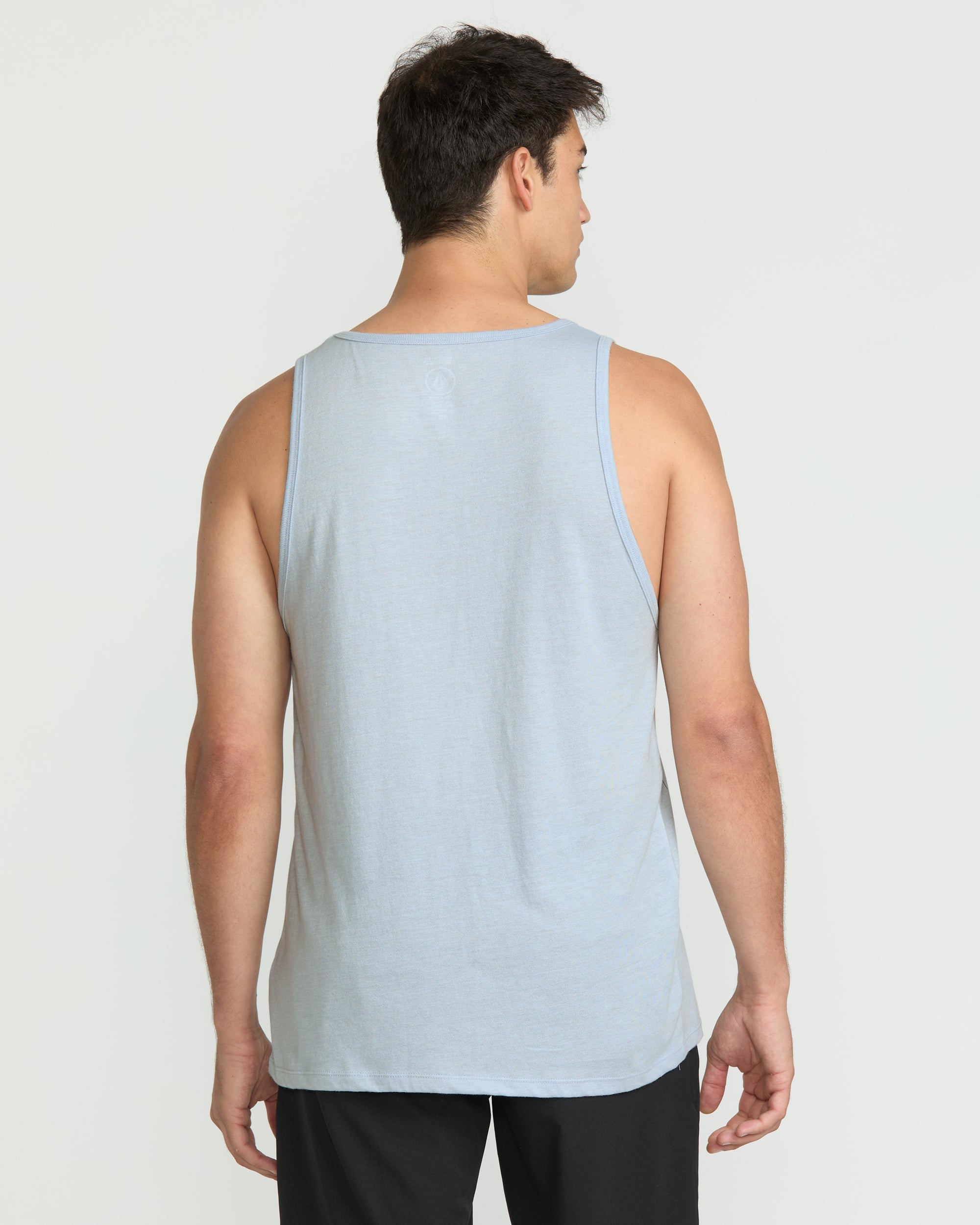 Men's Solid Heather Tank - Image 2