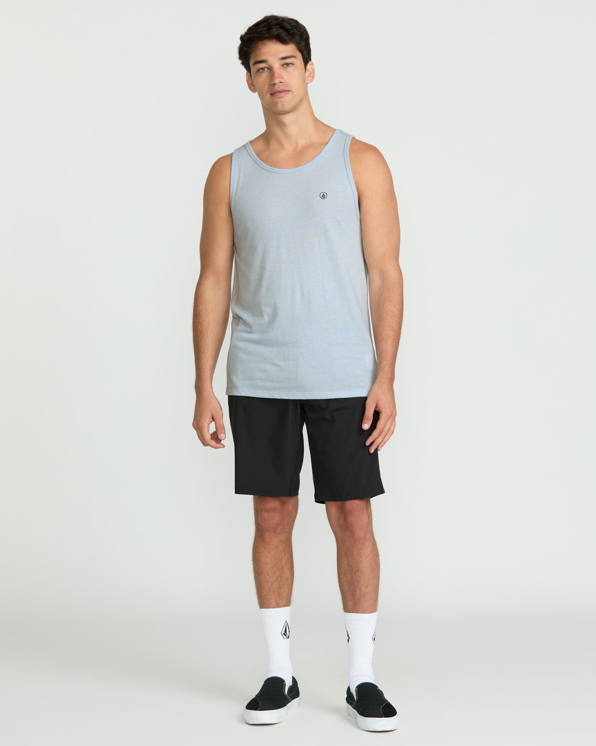 Men's Solid Heather Tank - Image 5
