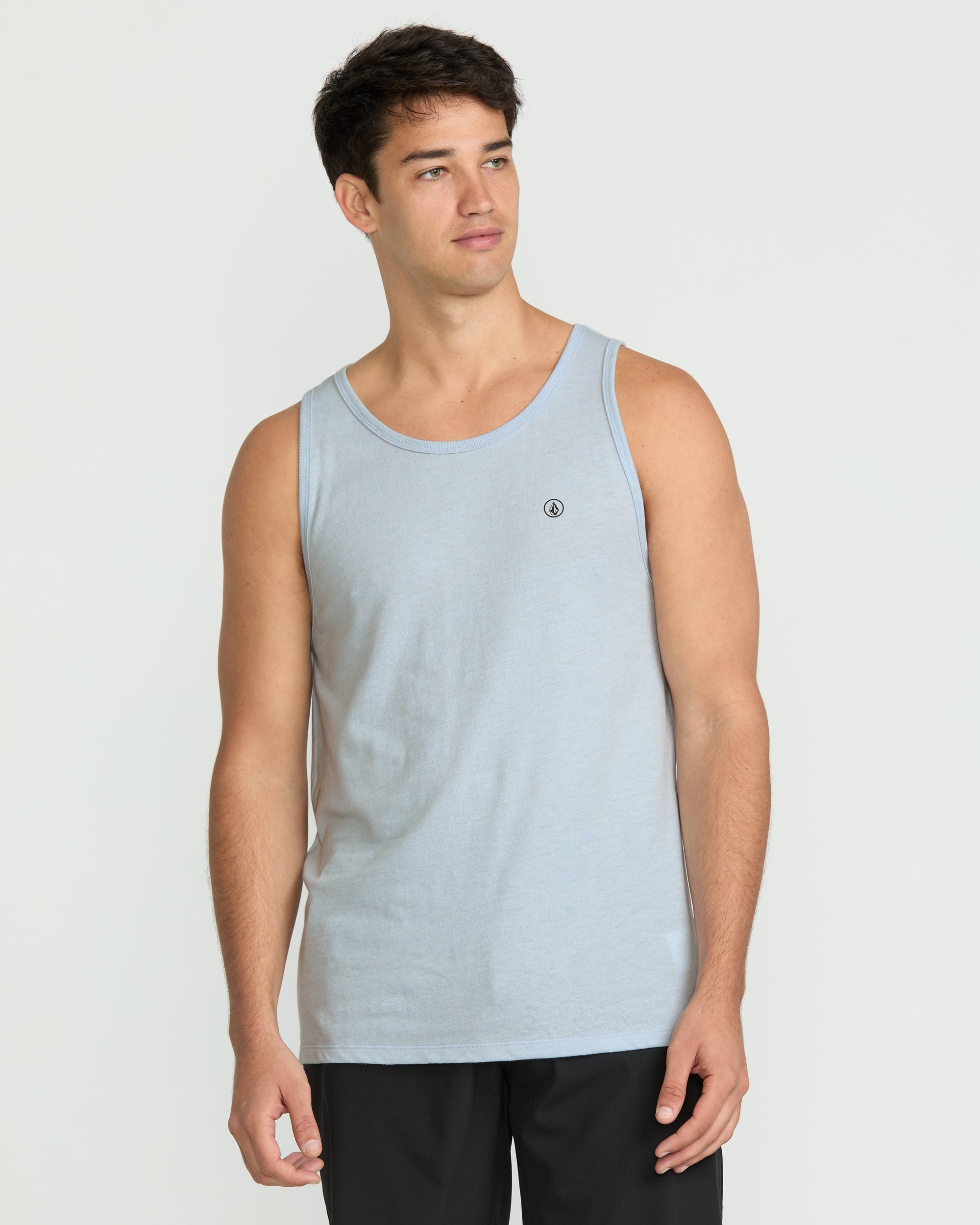 Men's Solid Heather Tank
