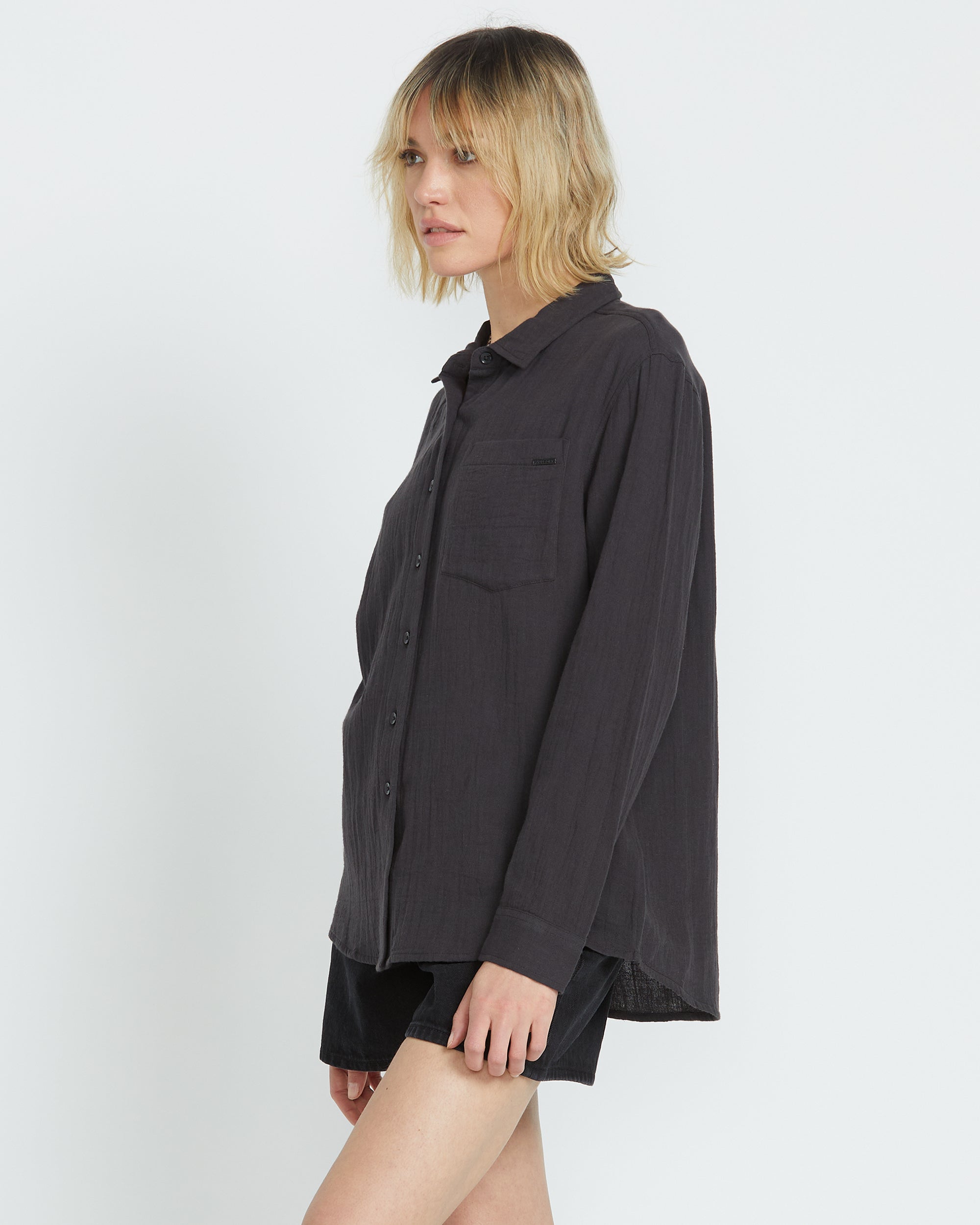 Women's Lil Button Up Long Sleeve - Image 5