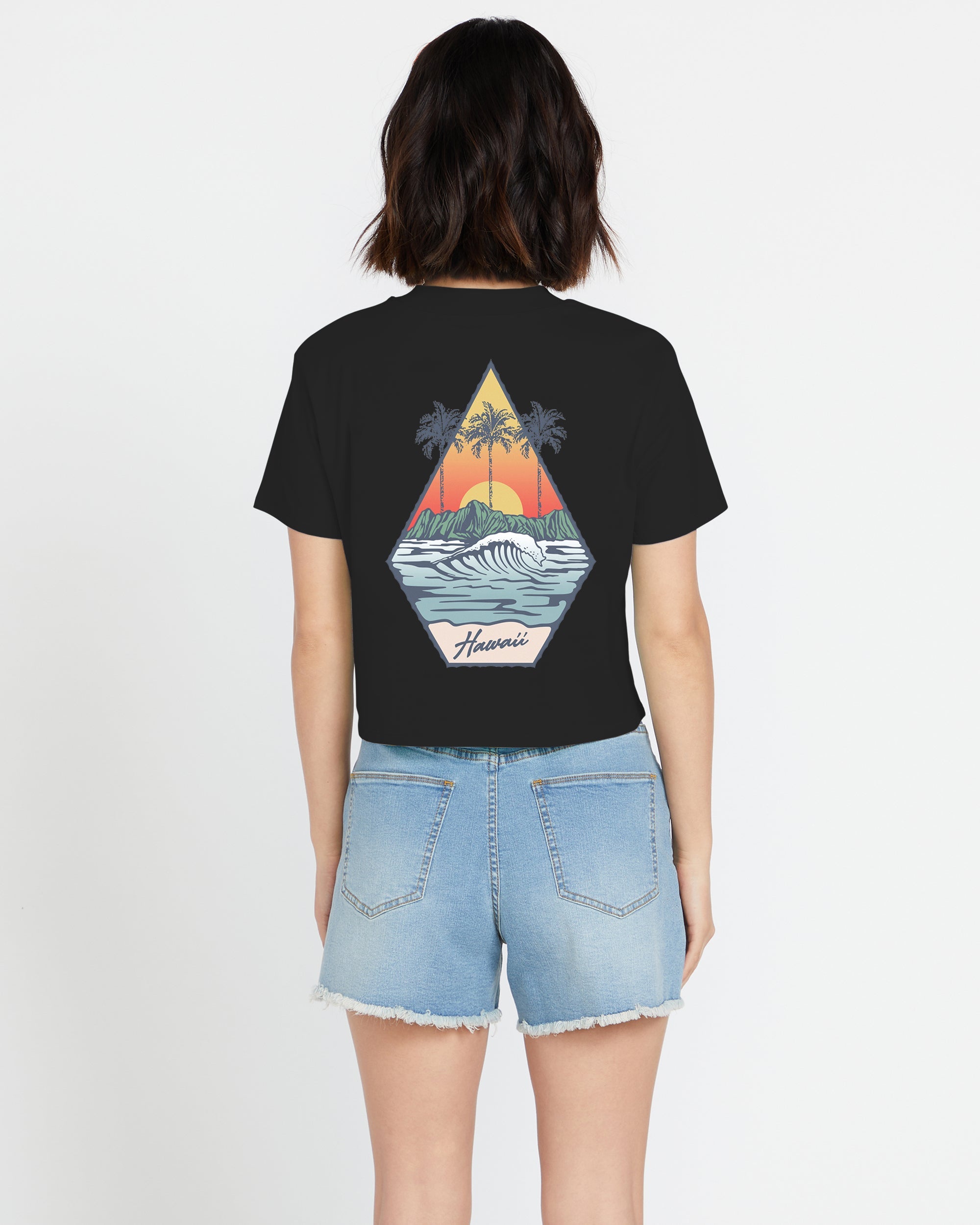 Women's Volcom Island Pocket Tee - Image 2