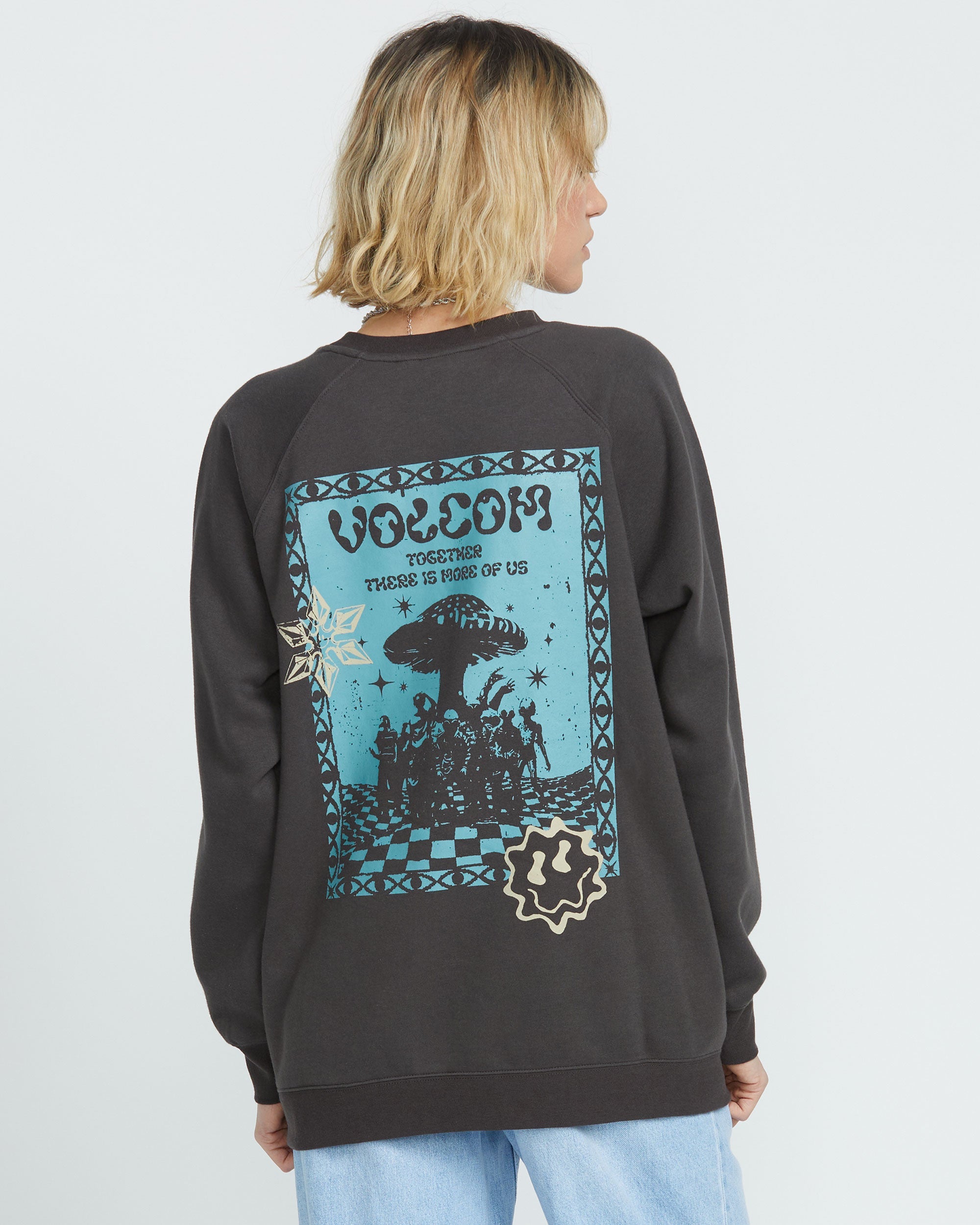 Women's Featured Artist F Rygalski Boyfriend Crew - Image 2