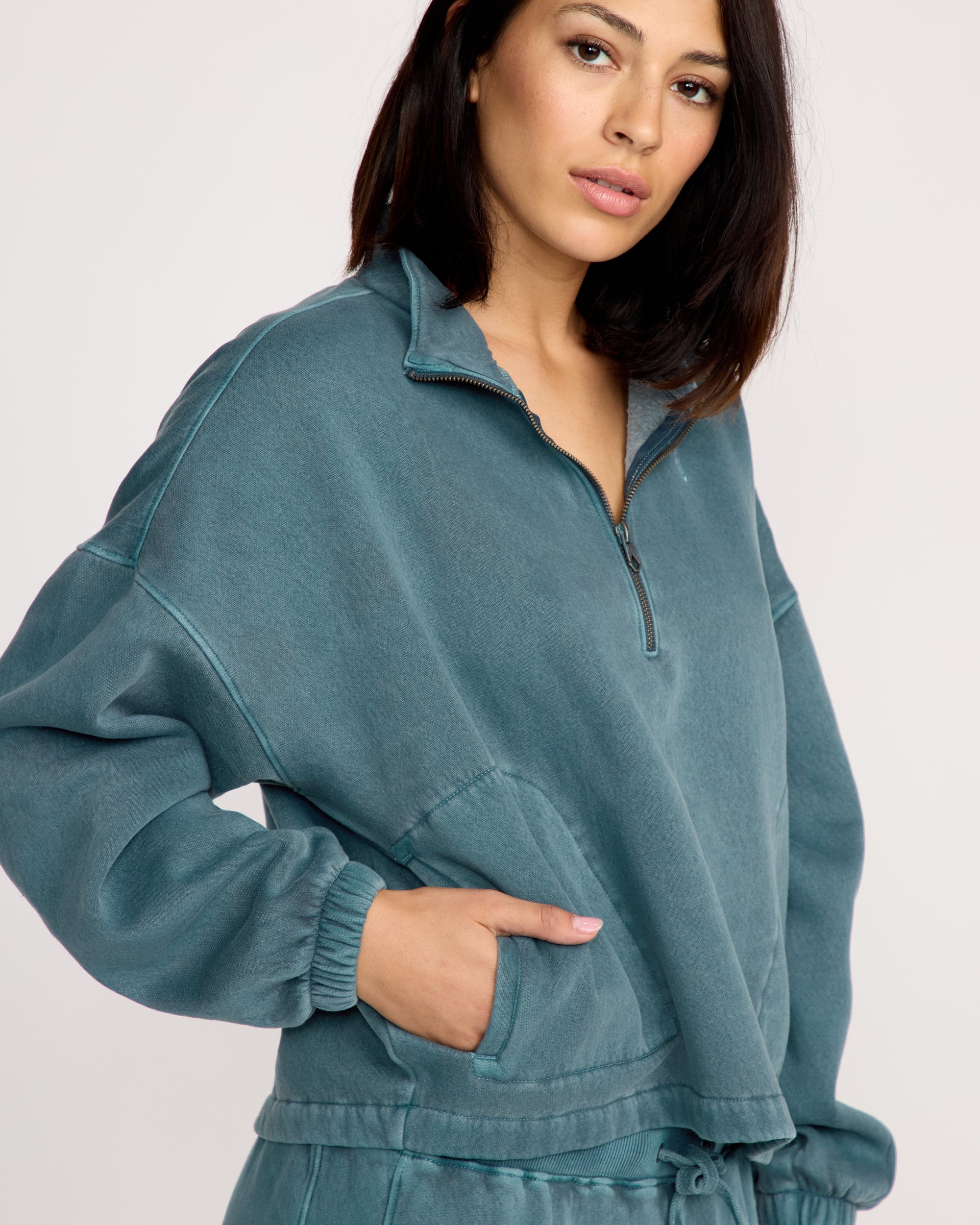Women's Stone Soft Quarter Zip Pullover - Image 6