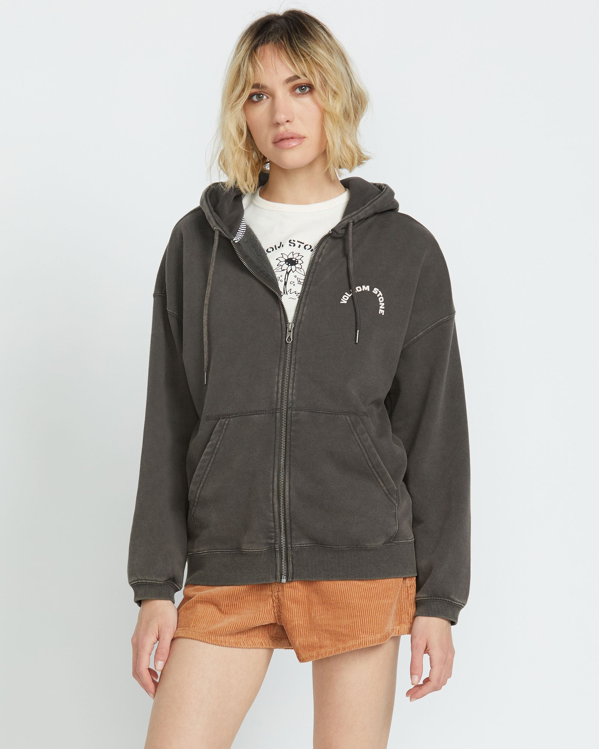 Women's Stone Art Up Zip - Image 6