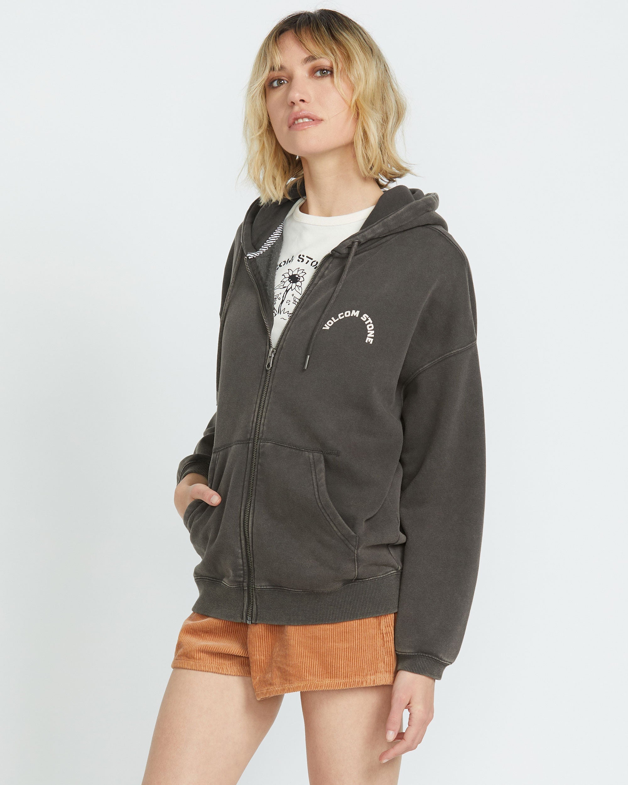 Women's Stone Art Up Zip - Image 7