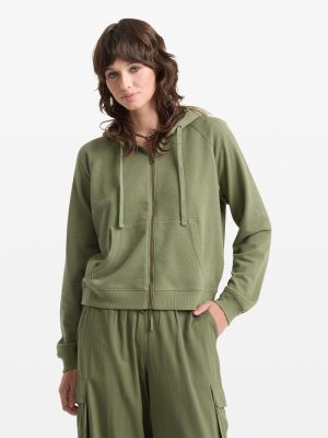 Women's Lived In Fleece Zip Sweatshirt