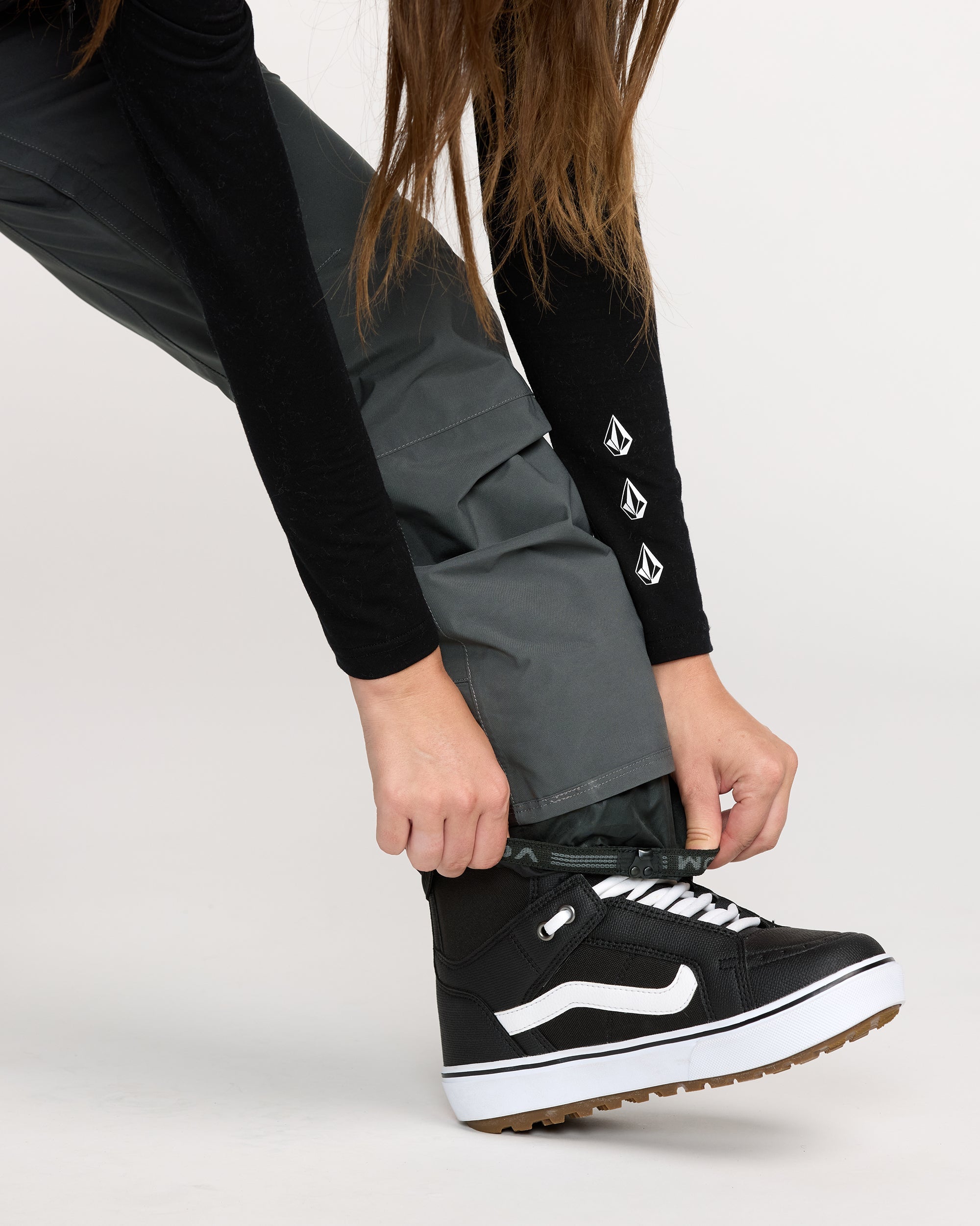 Women's Ash Stretch Gore Bib Overall - Image 8