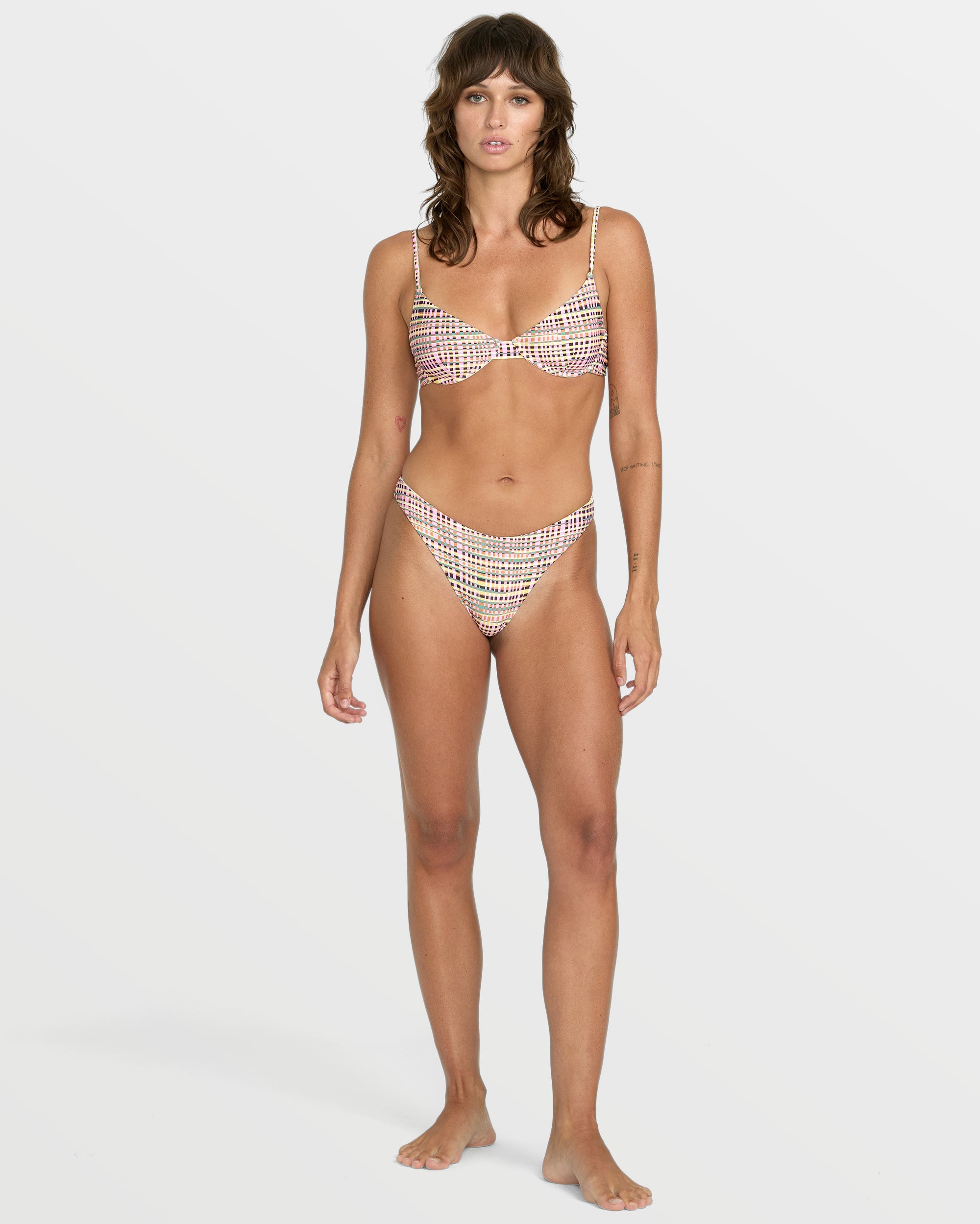 Women's Crossed Path Skimpy Bikini Bottom - Image 5